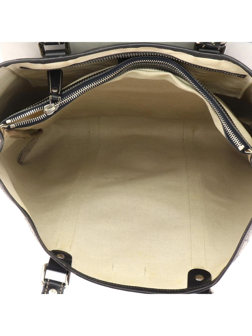 Gucci Joy Tote Gg Coated Canvas With #377698G97B - Picture 5 of 7